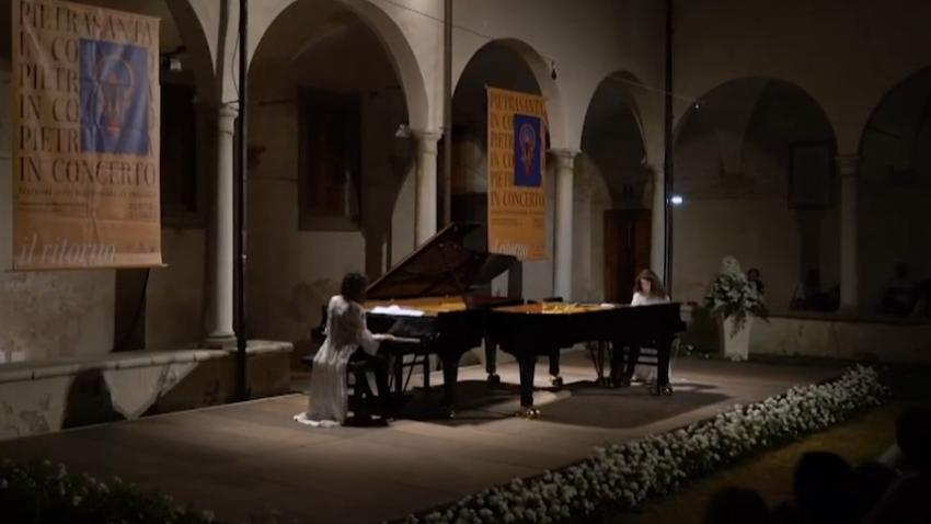 Labèque / Glass – Riflessioni